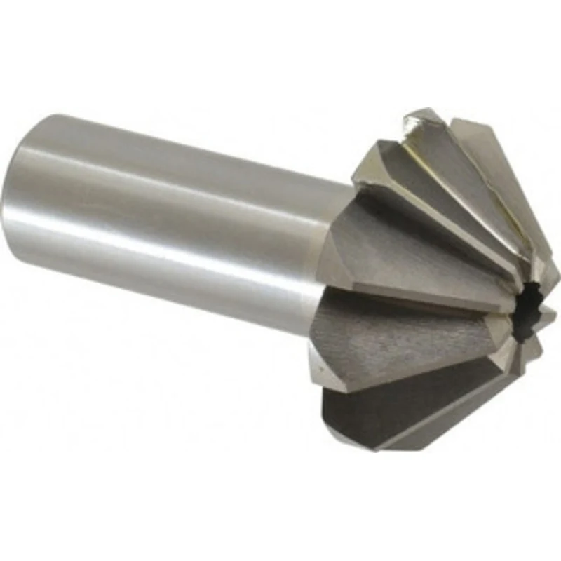 Value Collection 1-5/8 Large x 5/8 Small Diam, 11/16 Width of Cut, 90 Included Angle, Cobalt Face Angle Cutter 3/4 Sh...